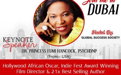 Dr. Princess Fumi Stephanie Hancock as a Keynote Speaker in Dubai