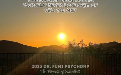 Never Lose Sight of Who You Are