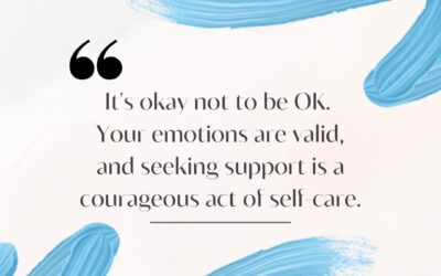 It’s Okay Not to Be Okay