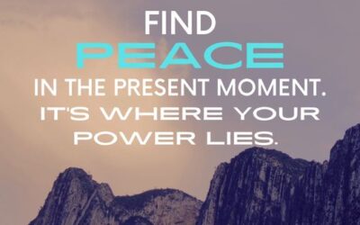 Find Peace in the Present Moment