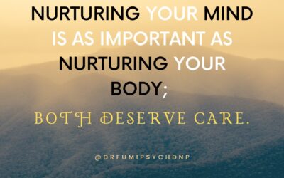 Nurturing your mind