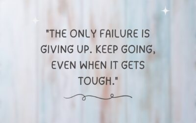 Keep Going, You’re Closer Than You Think