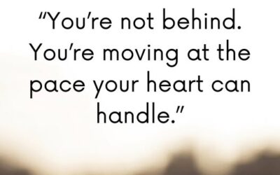 You Are Not Behind