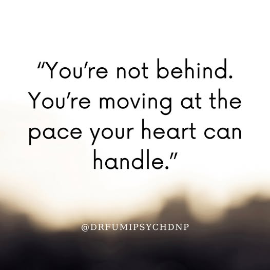 You Are Not Behind