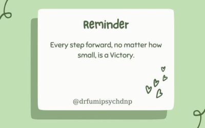 Every Step Forward, No Matter How Small, is a Victory